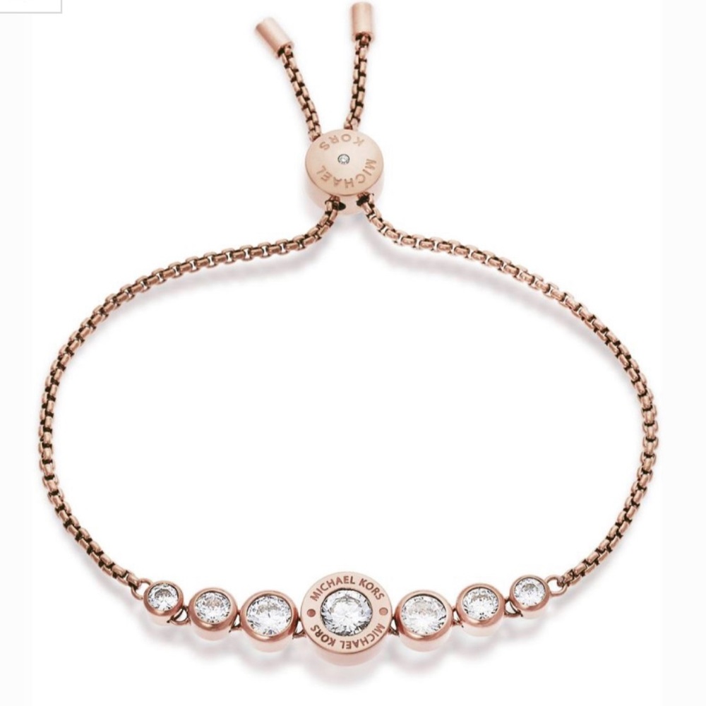 Michael Kors Rose Gold Adjustable Bracelet